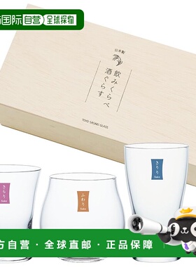 【日本直邮】东洋佐佐木玻璃清酒品尝杯套装 G096-T328