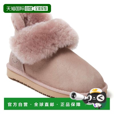 自营Fireside By Dearfoams Women's Perth Genuine Shearling Fo