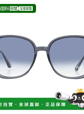 自营Nine West NW 23 458 GRY Smoke Butterfly Ladies Sunglasse