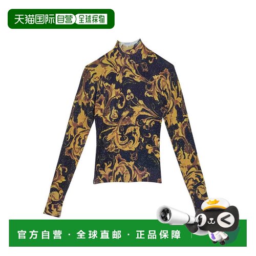 1h可退 欧洲直邮Versace Jeans Couture 女士针织衫 79HAFM04CMN0