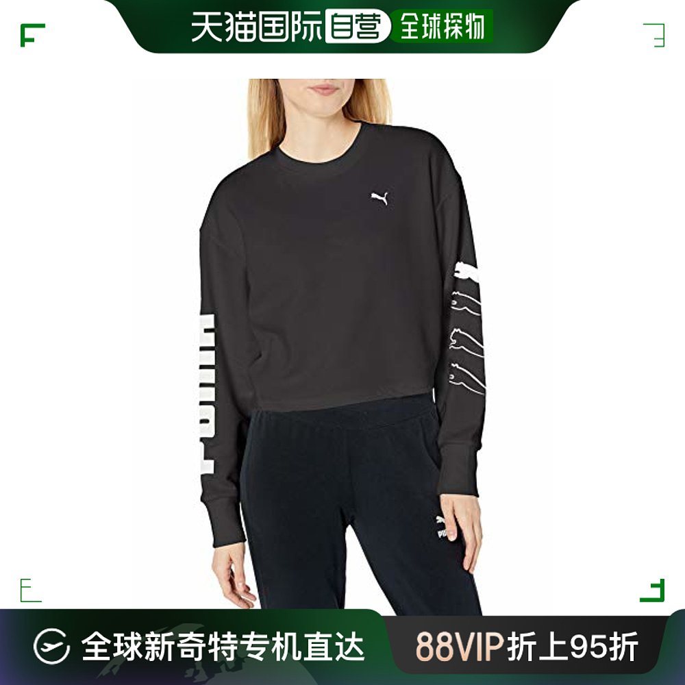 Puma 彪马 Rebel Crew  女士卫衣潮流运动圆领