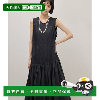 日本直邮Adam et Rope' 女装 泡泡袖不对称连衣裙 2026AGAE06090