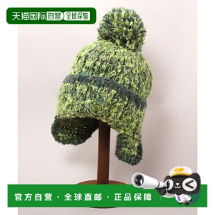 1h可退 日本直邮CA4LA 男女同款 彩色耳罩毛线帽 软糯针织保暖 冬