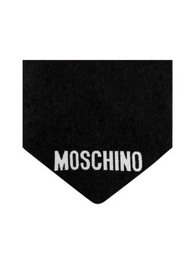 Moschino 莫斯奇诺 女士 徽标嵌花针织围巾 30769M2984