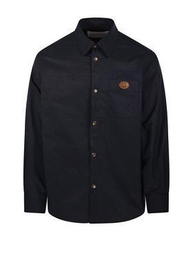 VALENTINO 男士衬衫 6V3CIO05CKV598 SS2025 蓝色 SPORT SHIRT