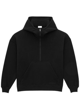 Saint Laurent 半拉链连帽卫衣 802136Y36SW
