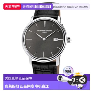 自营Frederique Constant Men's Constant Black Dial Watch - bl
