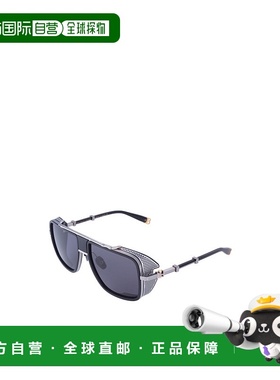 香港直邮BALMAIN 男士眼镜 ORPLDBLK AW2025 灰色 全框太阳镜