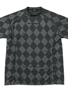 日本直邮LUCENT UNI 短袖T恤 黑色网球T恤 XLH1989