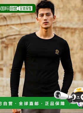 香港直邮VERSACE 男士T恤 AU101971A10011A1008范思哲高档舒适