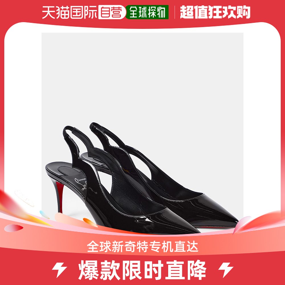 香港直邮潮奢 Christian Louboutin女士Hot Chick抽跟漆皮露跟-封面