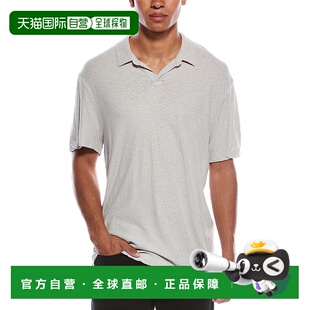 自营James Perse Jersey Polo Shirt - white 美国奥莱直发男装