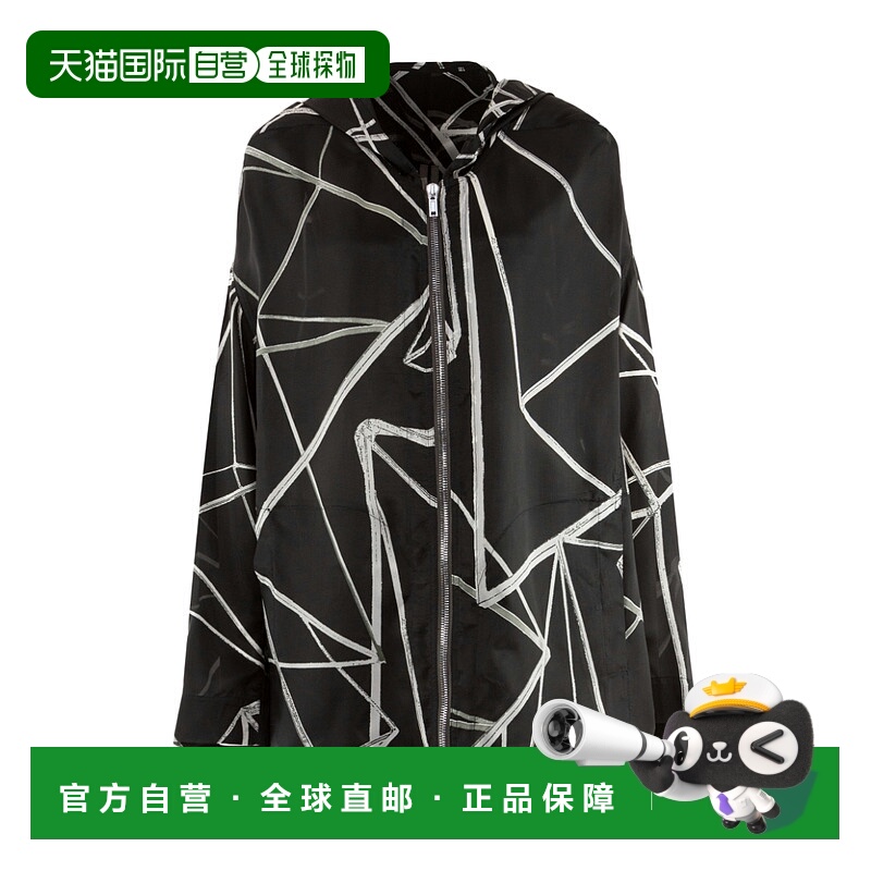 香港直邮Rick Owens 连帽休闲夹克 RP01B4733JP10921