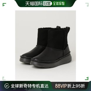 羊毛皮雪地靴 日潮跑腿regal丽格 HC50 22.57763566 Walker black