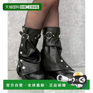 侧边纽扣仿皮腿套 女装 MO26SS12SG0092 日本直邮WEGO 1h可退