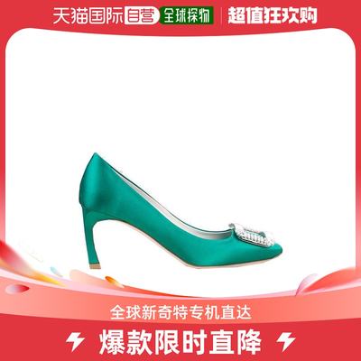 香港直邮Roger Vivier Trompette Crystal 钻扣高跟鞋 RVW4002904