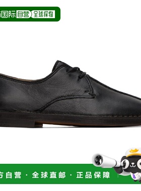 1h可退 香港直邮潮奢 Lemaire 女士 黑色 Flat Laced 德比鞋 FO00