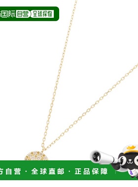 日潮跑腿COCOSHNIK 18K金 钻石簇环绕项链 小号 40 条吊坠