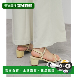 单鞋 KBA52HA032新款 日本直邮KBF女士精致细带仿麂皮凉鞋 1h可退