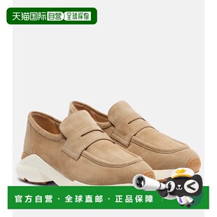 托德斯 女士 绒面革便鞋 舒适时 1h可退 beige米色 香港直邮TOD