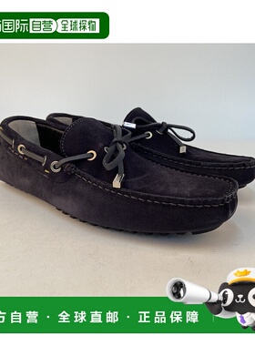 香港直邮FENDI 男士商务休闲鞋 7D0813L5LF0R79 AW2021 黑色 平底