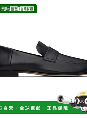 1h可退 香港直邮潮奢 The Row 男士 黑色 Classic 乐福鞋 F2086L5