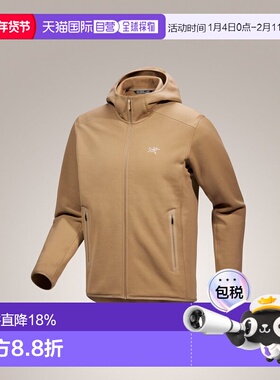 加拿大直邮ARC‘TERYX始祖鸟Kyanite男款抓绒衣X000008446砂陶棕
