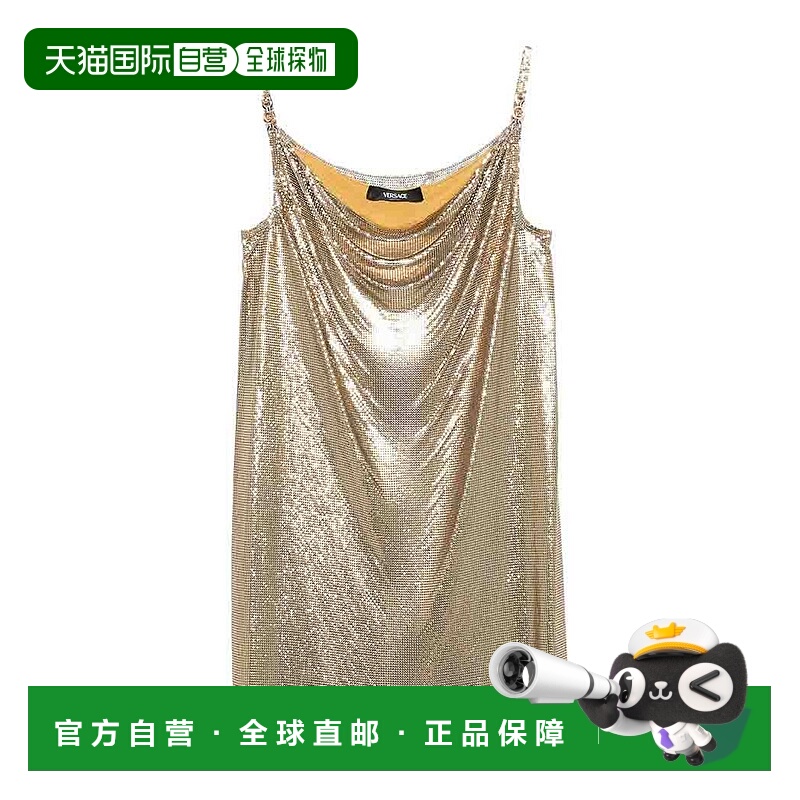 香港直邮VERSACE 女士连衣裙 1A1482910161191X240 AW2025