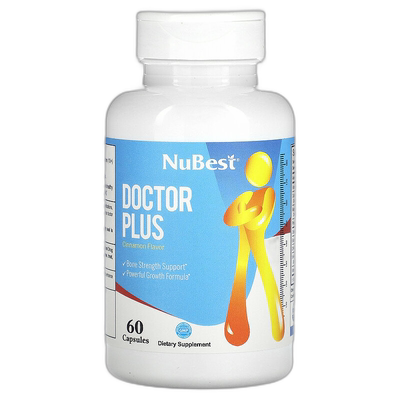 香港直邮NuBest,Doctor Plus，肉桂，60 粒胶囊