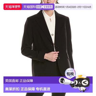 自营 Anne Klein Sabre Jacket - black 美国奥莱直发外套