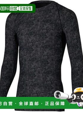 【日本直邮】达亿瓦 钓鱼打底衫 DU-6021S 黑色迷彩