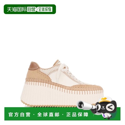 香港直邮CHLOÉ 女士休闲鞋 CHC24U02IBD70 SS2026 米白色 Chloe N