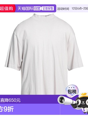1h可退 香港直邮Acne Studios 艾克妮 男士 T恤 grey灰色 舒适时