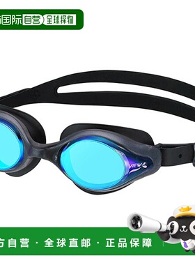 日本直邮View V820MR-PBKBL 游泳镜