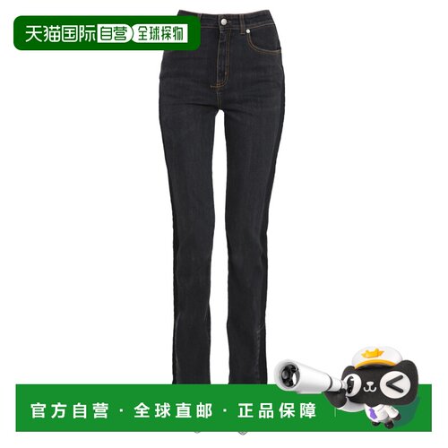 1h可退 香港直邮ALEXANDER MCQUEEN 女士休闲裤 687113 AW2022 黑