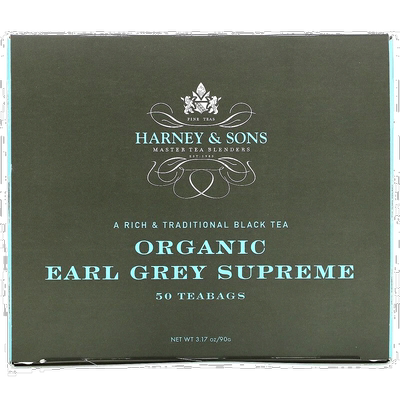 香港直发Harney & Sons哈尼 桑尔丝有机格雷伯爵茶传统浓郁90g