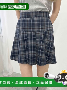 1h可退 日本直邮PHILLY女士百褶格子短裙 PWC25SS198半身裙百褶裙