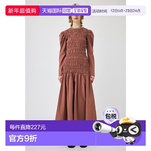 日本直邮MOUSSY SHIRRING GATHER 连衣裙 [MO1164EW031164]