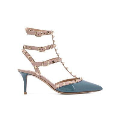 Valentino Garavani Rockstud高跟鞋 TW2S0375VNW