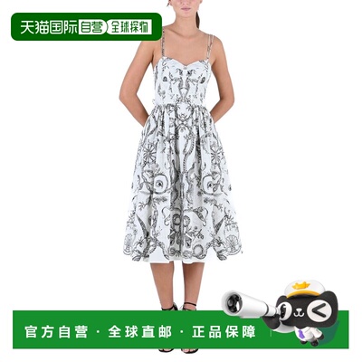 自营marchesa notteMarchesa Night Midi Day Day Dress-黑色 美