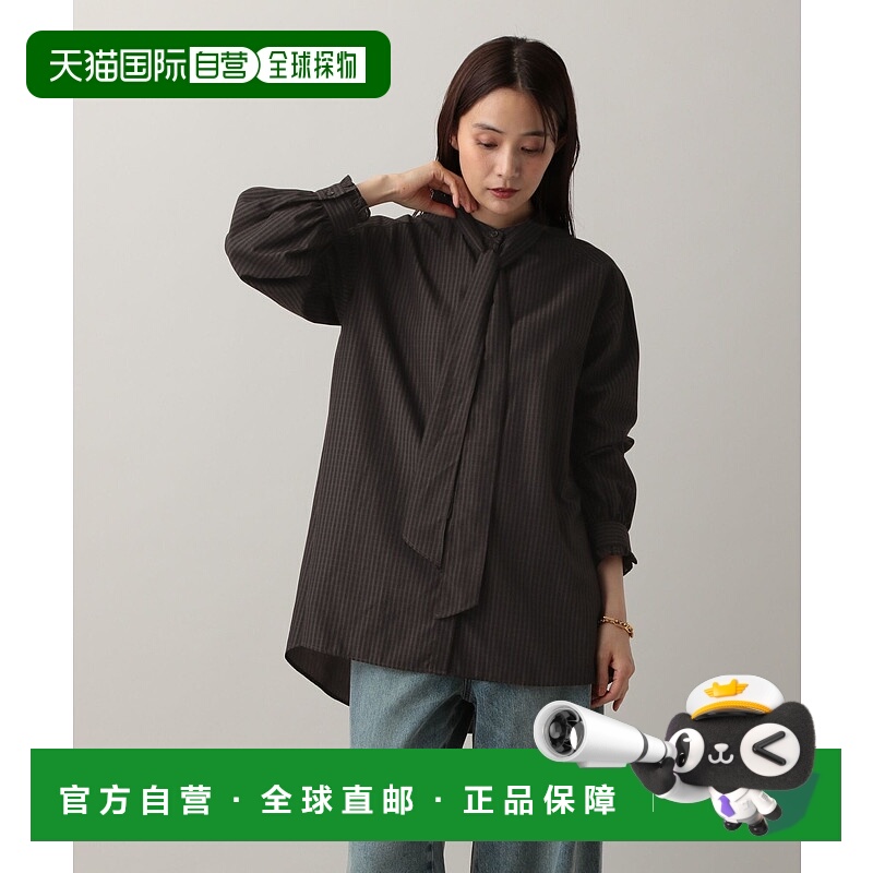 1h可退 日本直邮GLOBAL WORK 女装 2WAY蝴蝶结领设计 易打理 5838