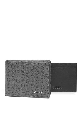 guess【美国奥莱】直发 Carter Billfold 钱包 - 煤炭