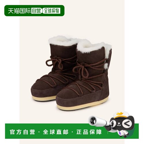 香港直邮MOON BOOT 女士雪地靴 100291864215000 CO 棕色 moon bo