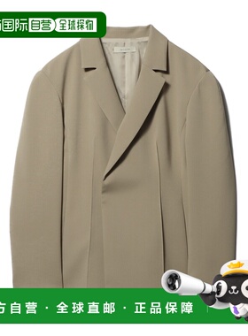 1h可退 日本直邮COLUMN 女装 修身收腰夹克 高腰剪裁设计 6114004