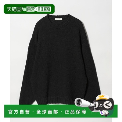 1h可退 日本直邮MONKEY TIME 男装 棉质斜纹 罗纹圆领针织衫 宽松