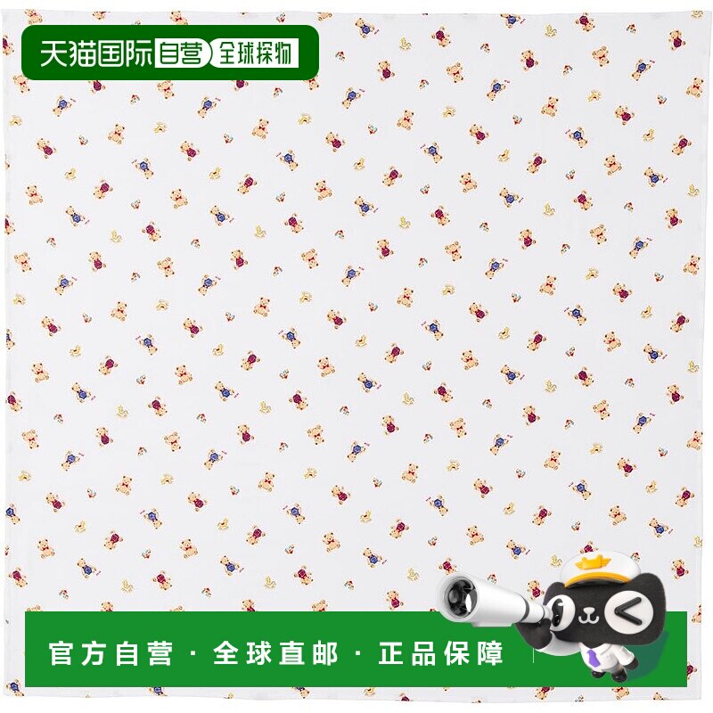 【日本直邮】MIKIHOUSE 多功能纱布毯 婴儿抱毯 授乳巾 熊动物 日图片