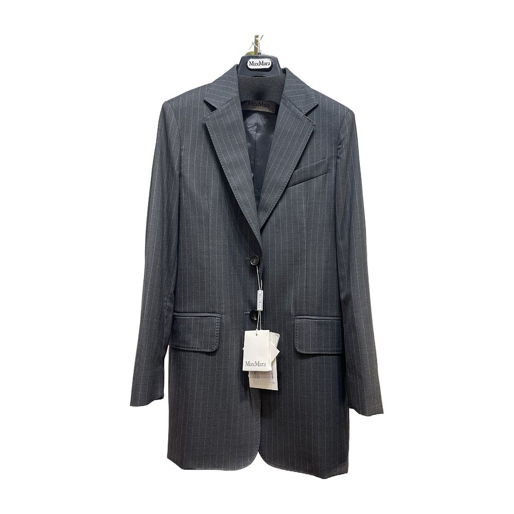 Max Mara 条纹西装外套 1046083906图片