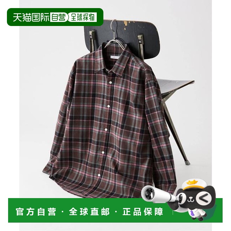 1h可退 日本直邮JOURNAL STANDARD 款 经典款式法兰绒衬衫格子