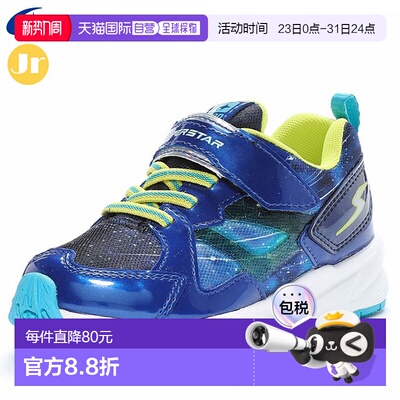 日本直邮Moonstar 运动鞋儿童鞋 Junior Superstar SS K1164 蓝色