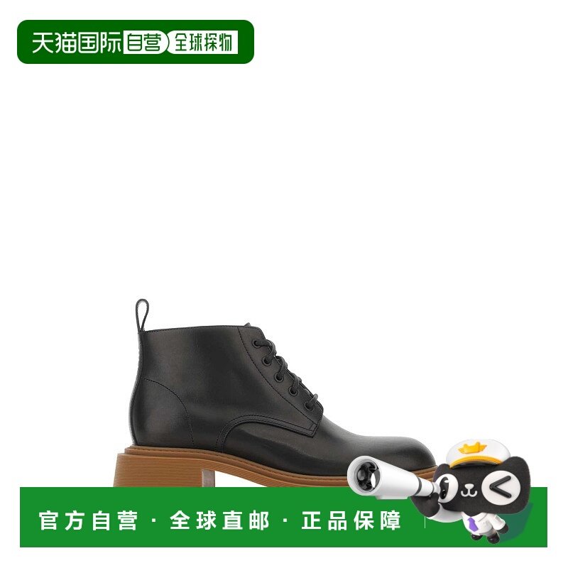 香港直邮LOEWE 男士靴子 M816285X69BLACK SS2023 黑色 Black lea